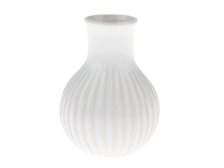 Vázička 7,5x5,4cm bílá, porcelán