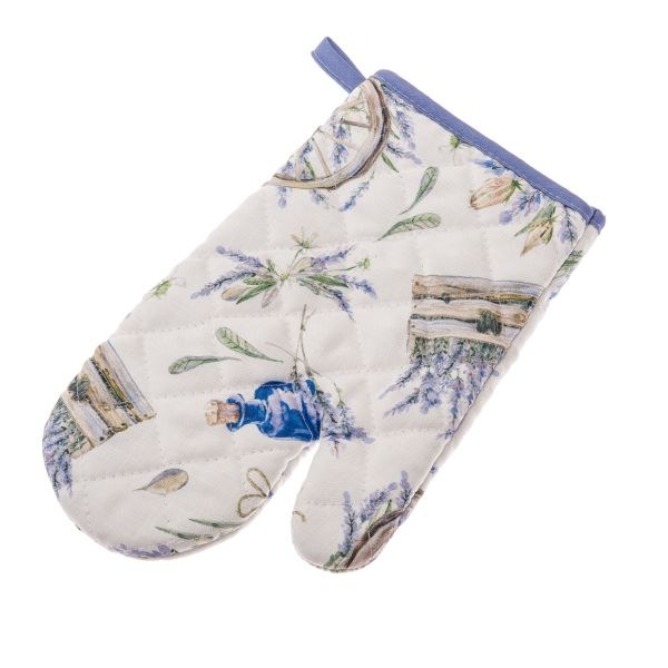 Chňapka+poutko 27cm Levandule, voděodolný textil Chňapka+poutko 27cm Levandule, voděodolný textil - Kuchyně kuchyňský textil