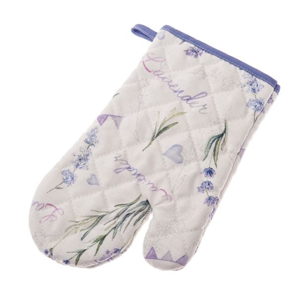 Chňapka+poutko 27cm Levandule, voděodolný textil Chňapka+poutko 27cm Levandule, voděodolný textil - Kuchyně kuchyňský textil
