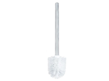 Kartáč WC 8cm bílý/nerez