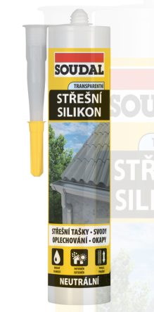 Silikon střešní 280ml transparetní