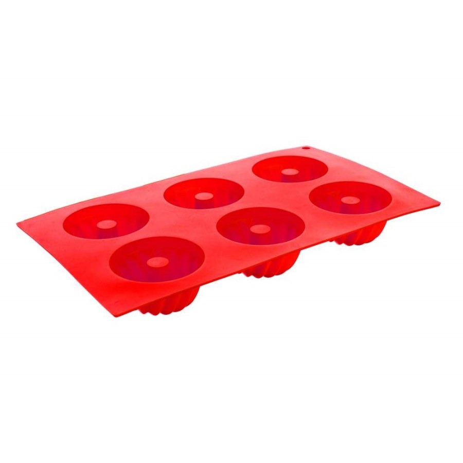 Forma Bábovičky 6ks/29,5x17,5x3,5cm Culinaria, silikon Forma Bábovičky 6ks/29,5x17,5x3,5cm Culinaria, silikon - Kuchyně pečení, koření