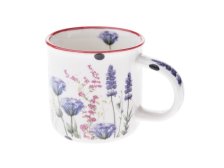 Hrnek 230ml Luční květy, porcelán