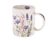 Hrnek 330ml Luční květy, porcelán