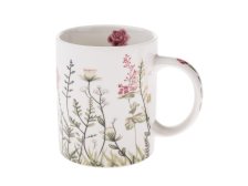 Hrnek 330ml Luční květy, porcelán 53821