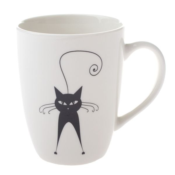 Hrnek 370ml Kočka, porcelán Hrnek 370ml Kočka, porcelán - Kuchyně stolování
