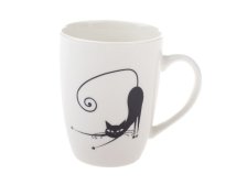 Hrnek 370ml Kočka, porcelán 53831