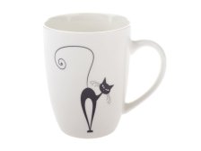 Hrnek 370ml Kočka, porcelán 53832