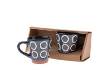 Sada hrnků espresso 100ml/2ks tm.modré, keramika