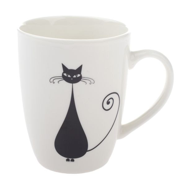 Hrnek 370ml Kočka, porcelán Hrnek 370ml Kočka, porcelán - Kuchyně stolování
