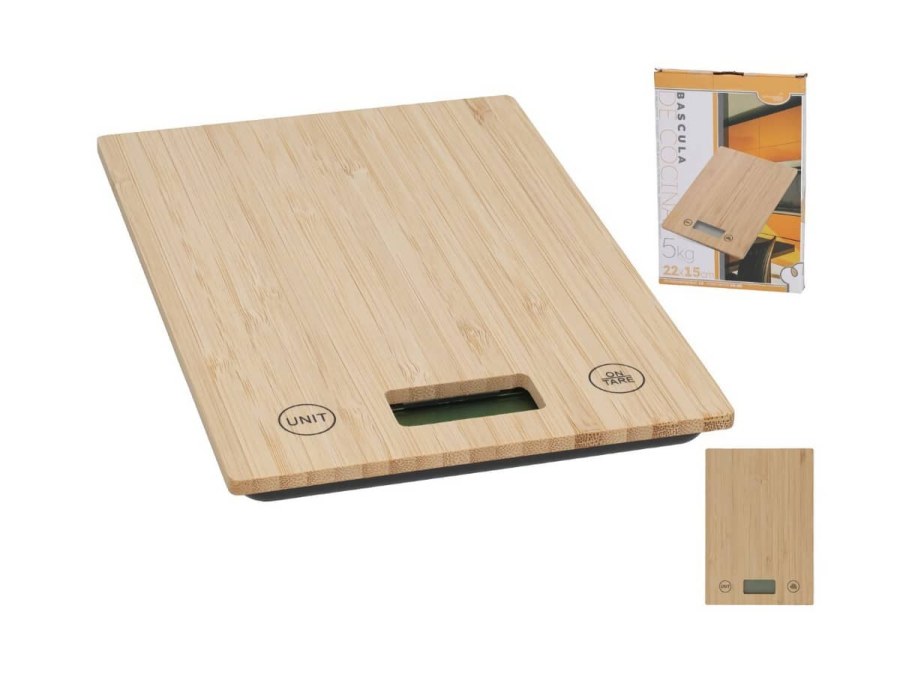Váha kuch.5kg Bambus digitální Váha kuch.5kg Bambus digitální - Kuchyně kuchyňské náčiní a pomůcky