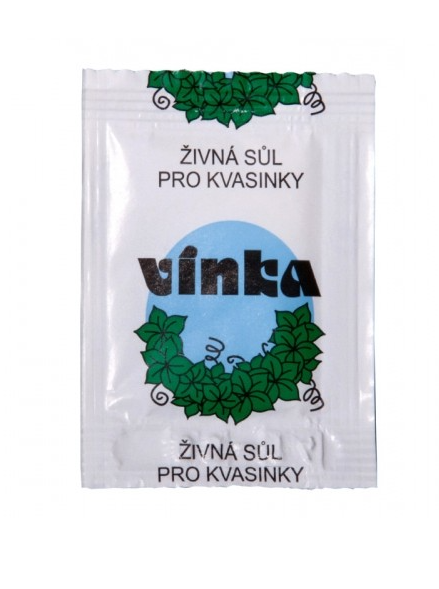 Sůl živná pro kvasinky 1,6g Vínka - Kuchyně skladování a zavařování potravin a nápojů