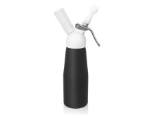 Láhev na šlehačku 700ml černá, hliník/UH