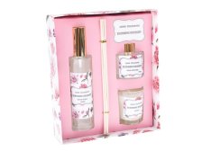 Difuzér 50ml+sprej 100ml+svíčka 80g Rozkvetlá kytice