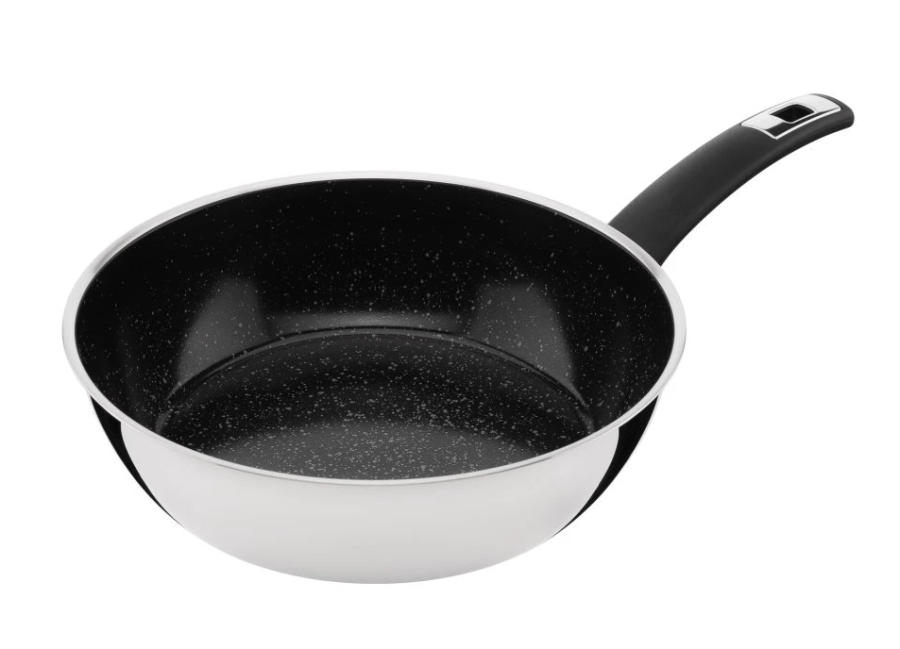 Pánev WOK 26x8cm/3,4l Cerammax černý granit/nerez Pánev WOK 26x8cm/3,4l Cerammax černý granit/nerez - Kuchyně nádobí, příslušenství