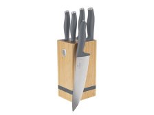 Sada nožů 6ks ve stojanu Aspen Collection Bamboo