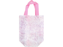 Taška dárková 22x23x11cm růžová, ekologická