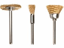 Sada kartáčů 45ks/3,2mm stopka, vlnitý MS drát Extol Craft