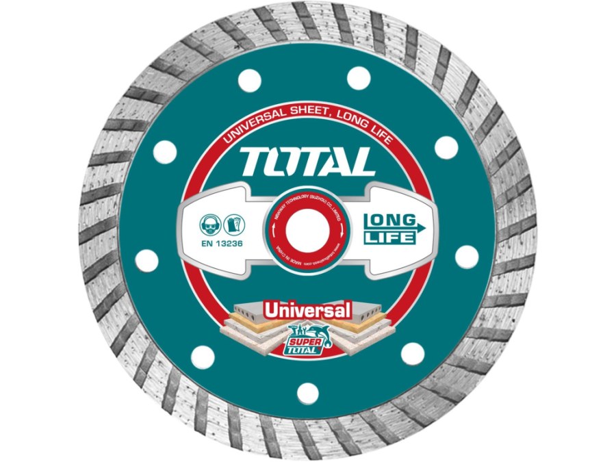 Kotouč řez.diam.125mm turbo TOTAL Kotouč řez.diam.125mm turbo TOTAL - Kotouče řezné