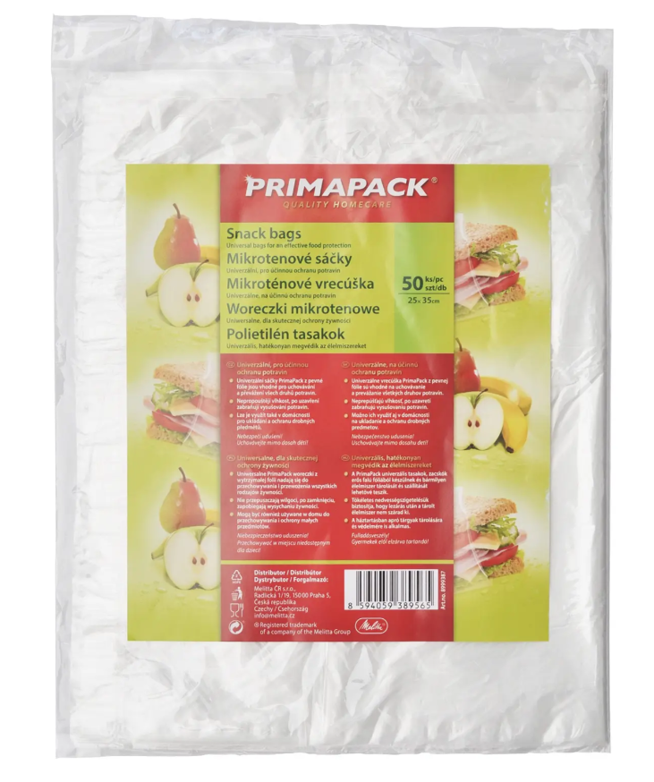 Sáček svačin.25x35cm/50ks Sáček svačin.25x35cm/50ks - Kuchyně skladování a zavařování potravin a nápojů