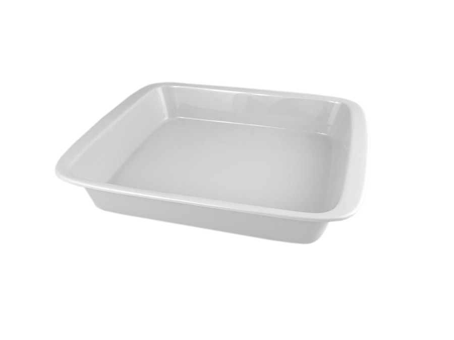 Mísa zapékací 39x24x5cm bílá, porcelán Mísa zapékací 39x24x5cm bílá, porcelán - Kuchyně pečení, koření