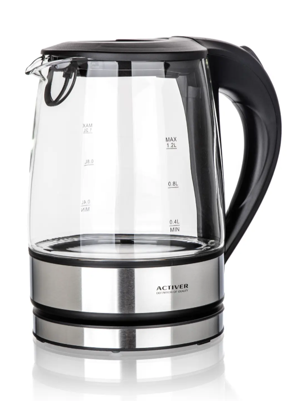 Konvice 1,2l rychlovarná Maddie, sklo/nerez Konvice 1,2l rychlovarná Maddie, sklo/nerez - Kuchyně kuchyňské domácí elektrospotřebiče