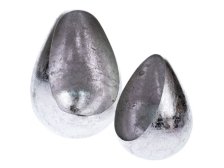 Sada svícnů 2ks stříbrné. kov