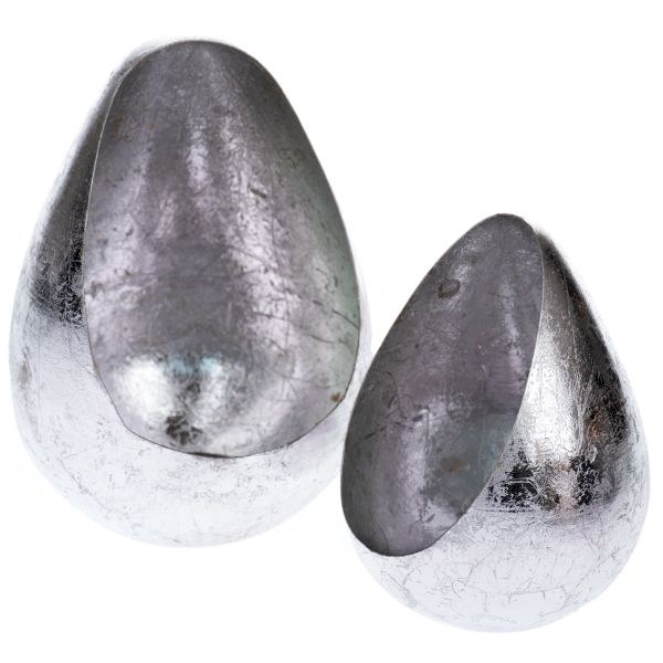 Sada svícnů 2ks stříbrné. kov Sada svícnů 2ks stříbrné. kov