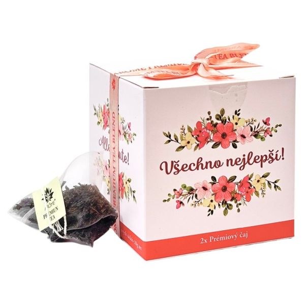 Čaj černý 10ks ochucený /Marocká máta+mučenka/ Čaj černý 10ks ochucený /Marocká máta+mučenka/