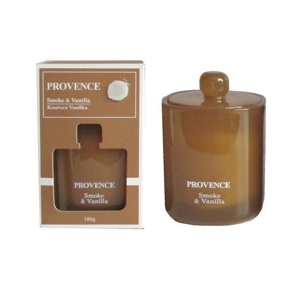 Svíčka Kouřová vanilka 180g/25hod. - Domácnost a úklid bytové dekorace, textilní doplňky