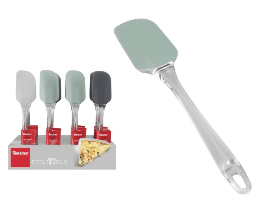 Stěrka na těsto 25cm mix barev, silikon - Kuchyně kuchyňské náčiní a pomůcky