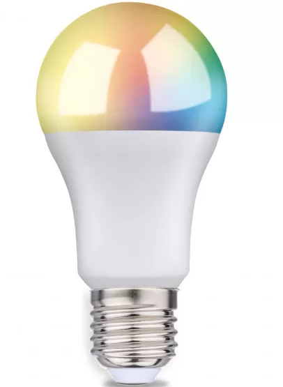 Chytrá žárovka E27 LED RGB WIFI bílá Chytrá žárovka E27 LED RGB WIFI bílá - Domácnost a úklid potřeby a pomůcky pro domácnost