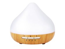 Difuzer aroma elektrický dřevěný s LED osvětlením