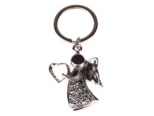 Klíčenka/přívěsek Anděl 9,5cm kov