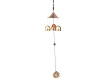 Zvonkohra 49cm zlatá, kov