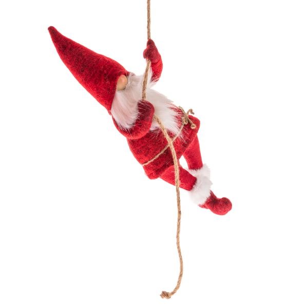 Skřítek 32cm šplhající, textil Skřítek 32cm šplhající, textil - Domácnost a úklid Zima + Vánoce