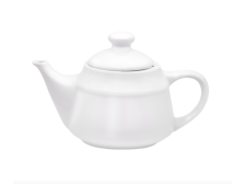 Konvice čajová 500ml bílá, porcelán
