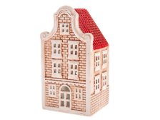 Svícen Domek 8,5x16,3 béžový, keramika