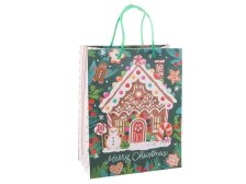 Taška dárková 18x23cm Perníková chaloupka