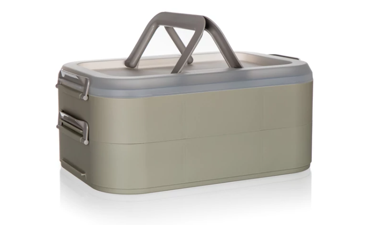 Box Piknik 2patra/40x28x17,8cm latte, PH - Kuchyně skladování a zavařování potravin a nápojů