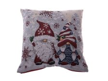 Návlek na polštář 40x40cm Vánoční skřítci, textil