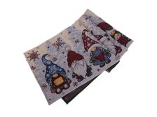 Běhoun 33x140cm Vánoční skřítci, textil