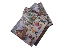 Běhoun 33x140cm Zimní radovánky, textil