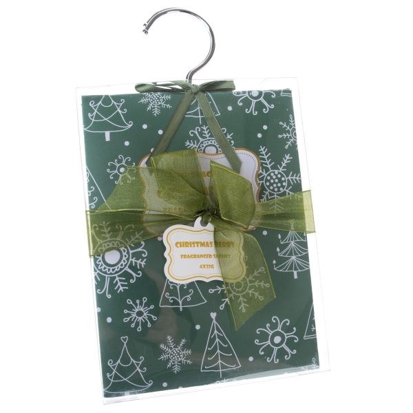 Sáček vonný 4x32g Vánoční bobule, závěsný - Domácnost a úklid Zima + Vánoce