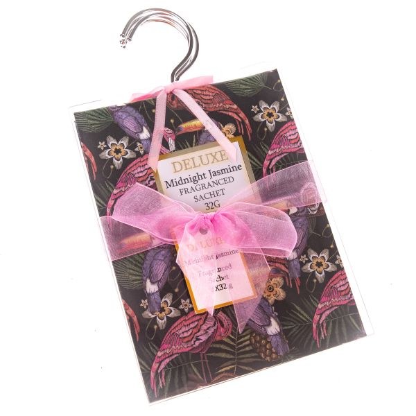 Sáček vonný 4x32g Jasmín, závěsný - Domácnost a úklid bytové dekorace, textilní doplňky