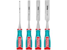 Sada dlát 6-12-19-25mm/4ks industrial TOTAL