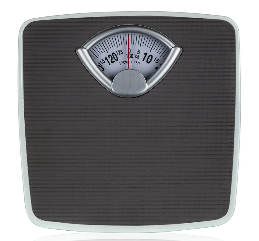 Váha osobní do 130kg Pretty PU černá, mechanická