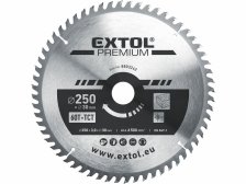 Kotouč pilový 250x3x30mm/60Z SK plátky Extol Premium