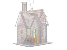 Domeček LED 7,5x10cm plast