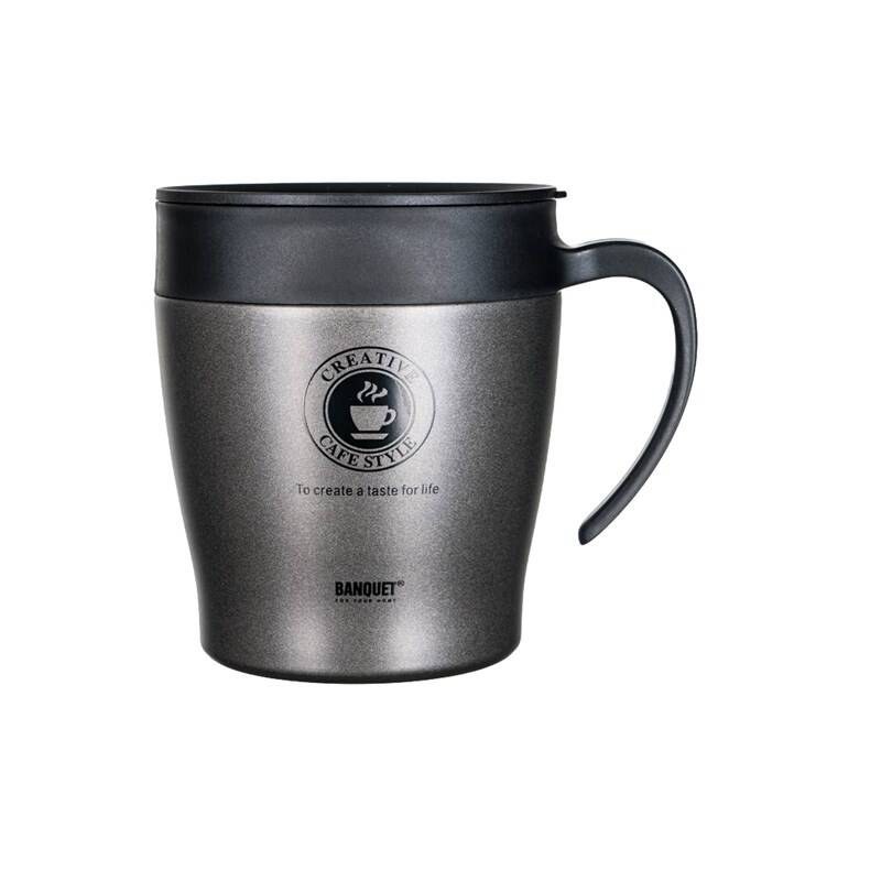 Termohrnek 330ml Tazza antracit, nerez/PH